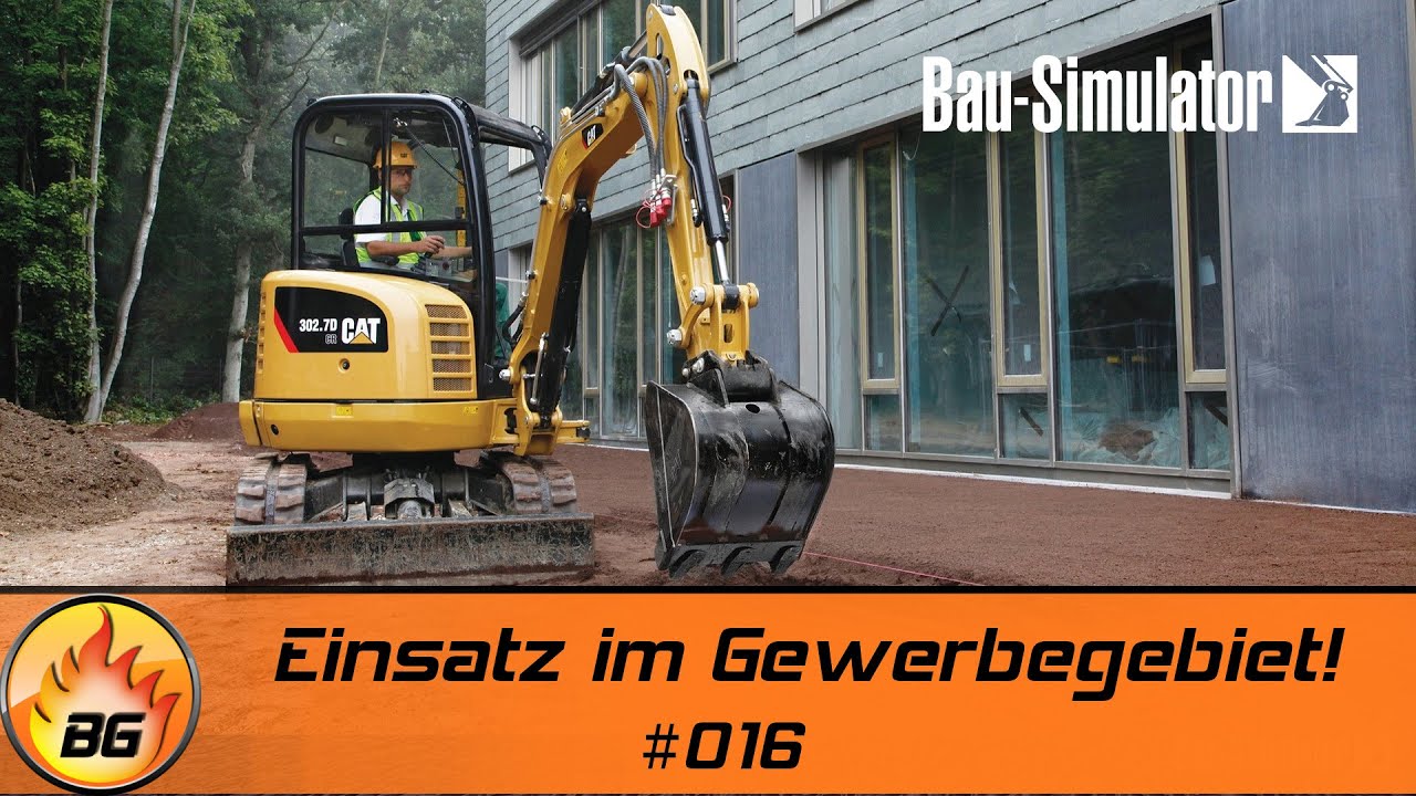Bau Simulator #016 | Einsatz im Gewerbegebiet! | Construction Simulator 2022