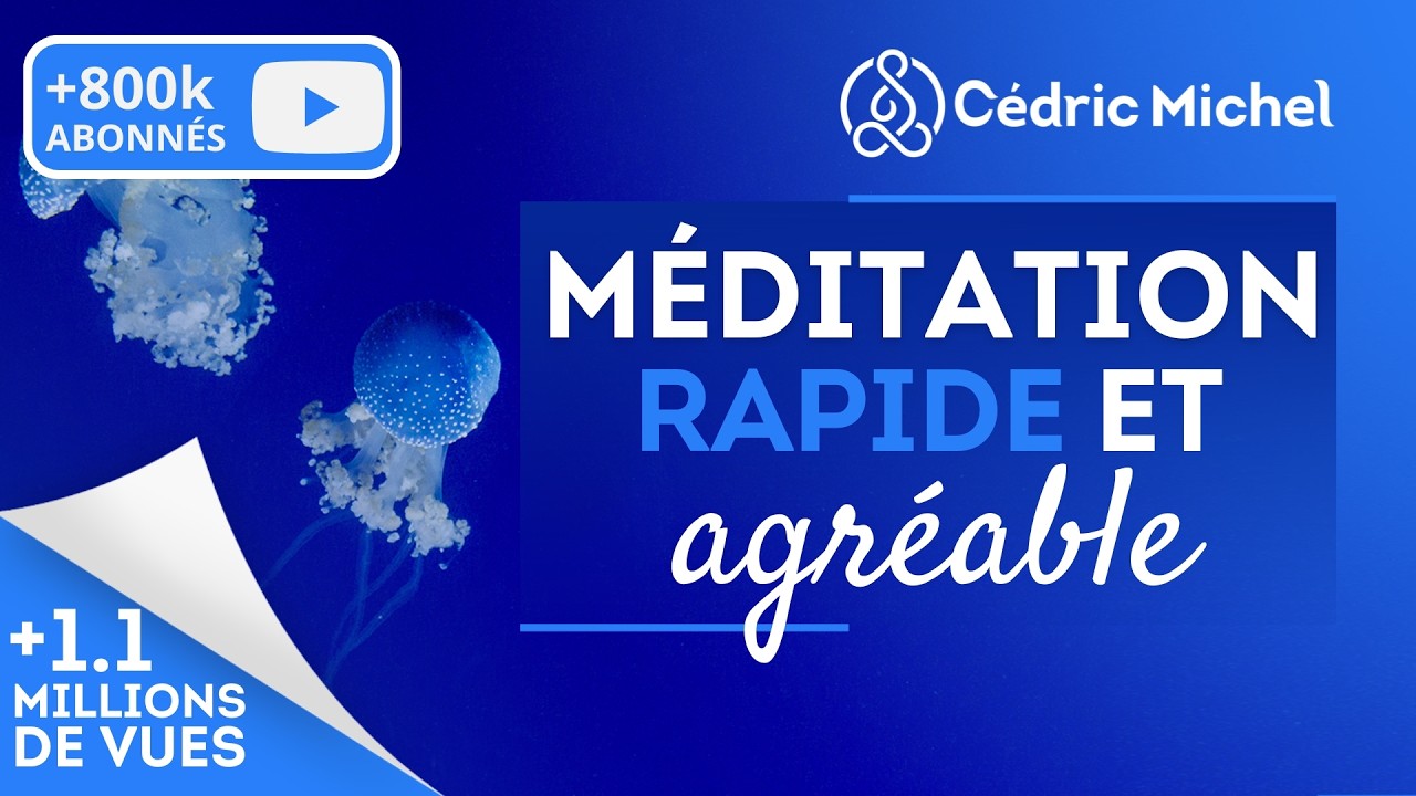 Petite m&eacute;ditation agr&eacute;able (12 min) 🎧🎙 C&eacute;dric Michel