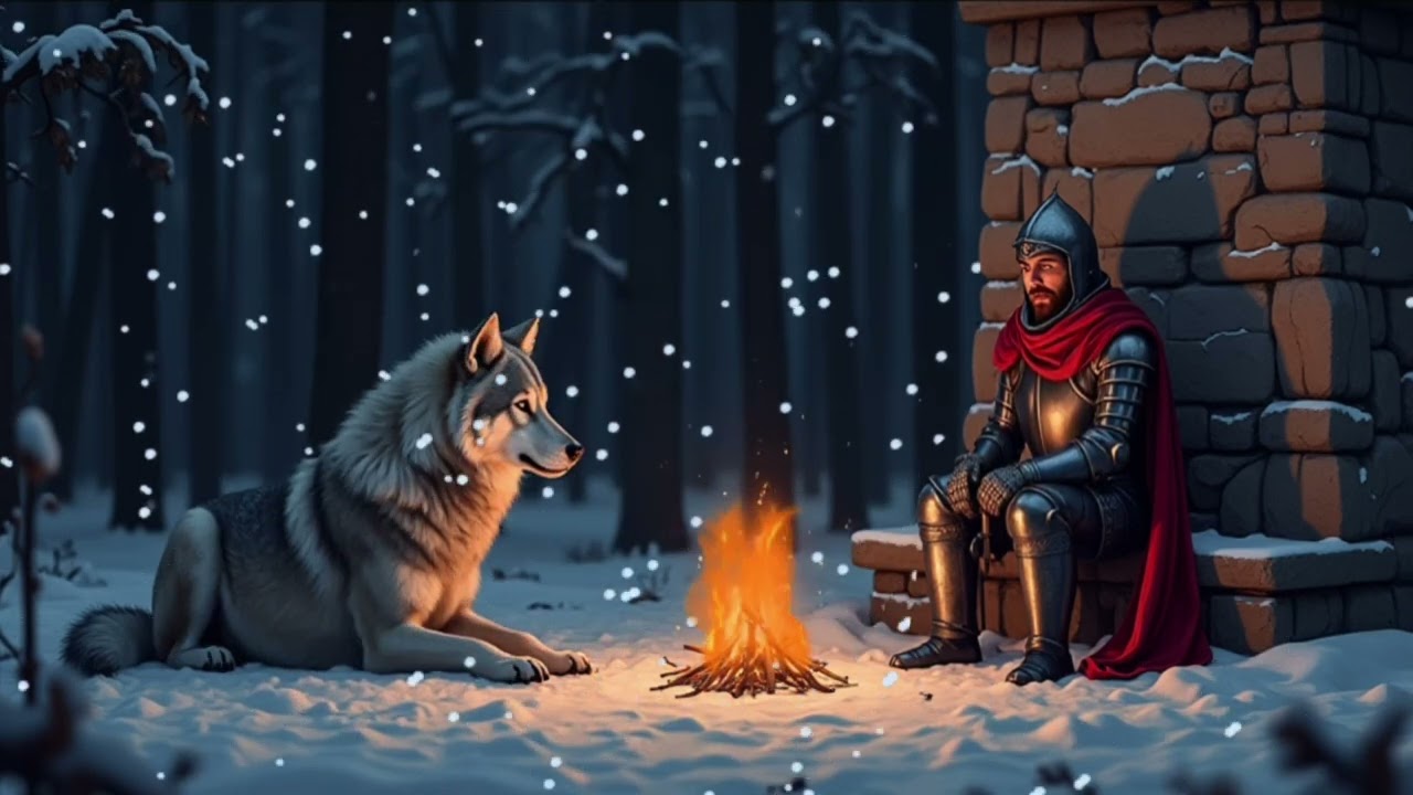 Tavern at the Edge of the Forest 🌲 | Fireplace & Rain Sounds for the Weary Traveler