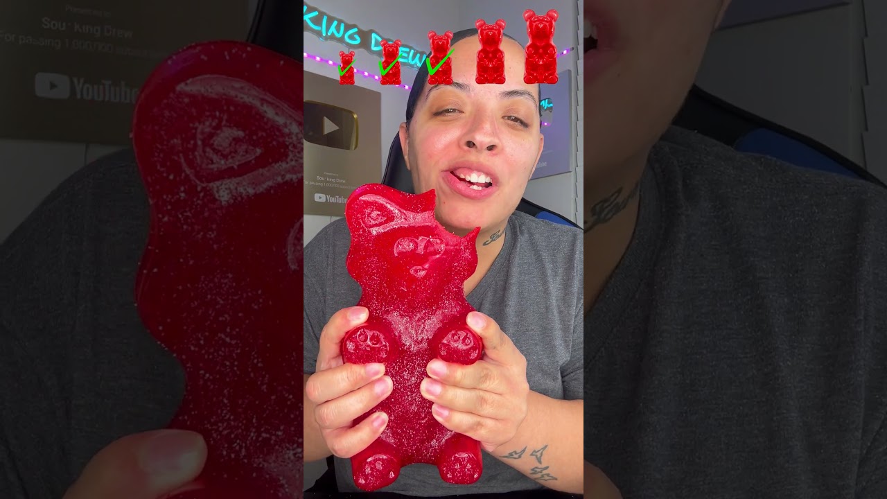 Sour Family Sour Gummy Bear Challenge!