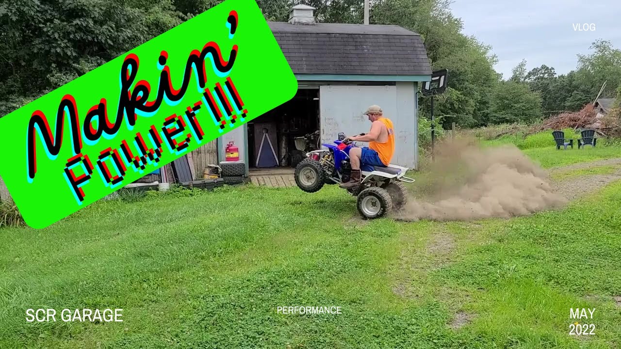 Adding performance parts to the Yamaha blaster!!!
