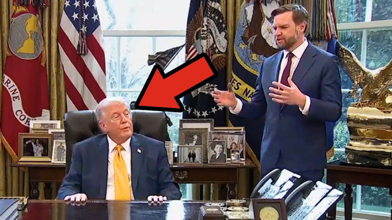 Trump PANICS as Vance HUMILIATES HIM to his face