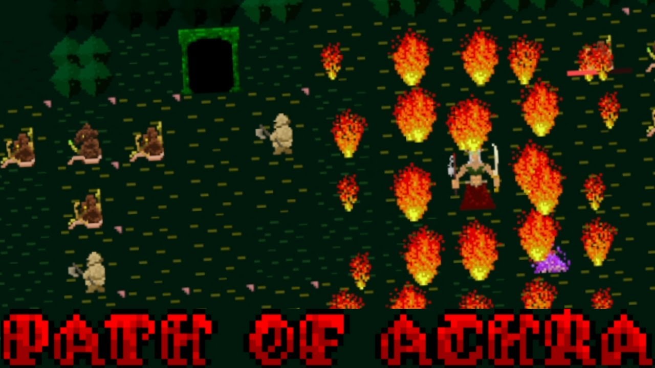 Path of Achra - Becoming an AoE Threat (4.1) | Dark Fantasy Roguelike