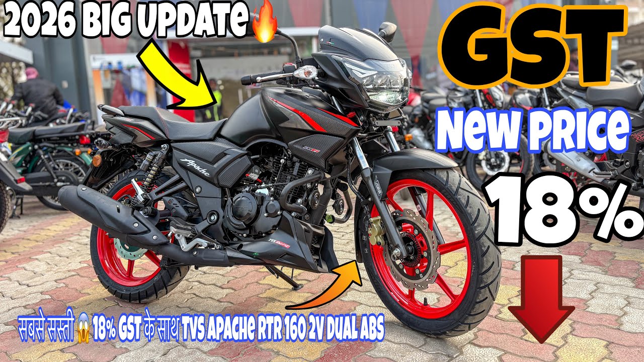 2026 TVS Apache RTR 160 2V Dual Channel ABS Slipper Clutch Full Review| New Update| Price & Mileage