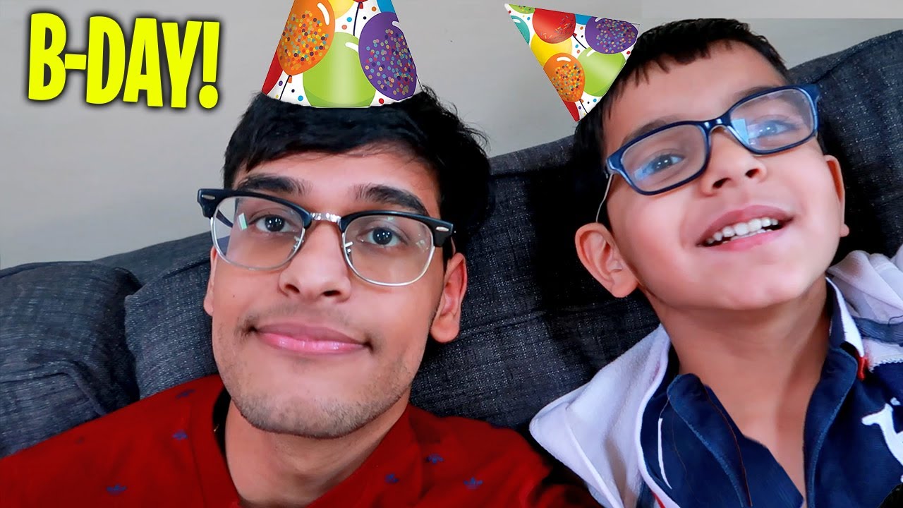 celebrating Dave's 5th birthday with family!