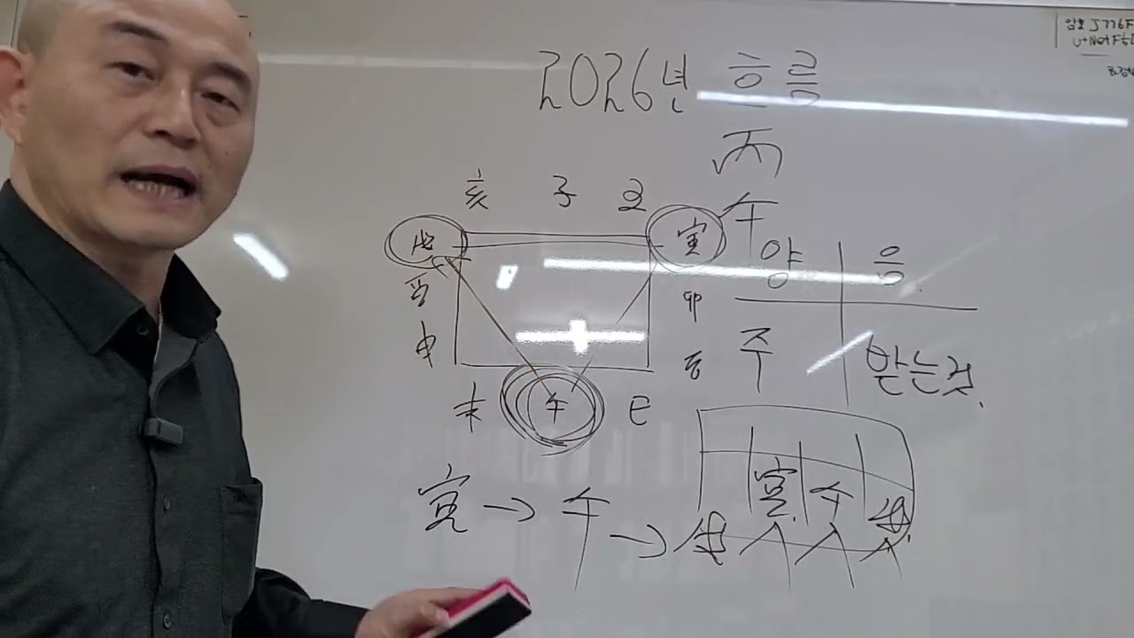 2026년 지지 테마는 호랑이(寅), 말(午), 개(戌)이다. 음양적 관점으로 논해본다.