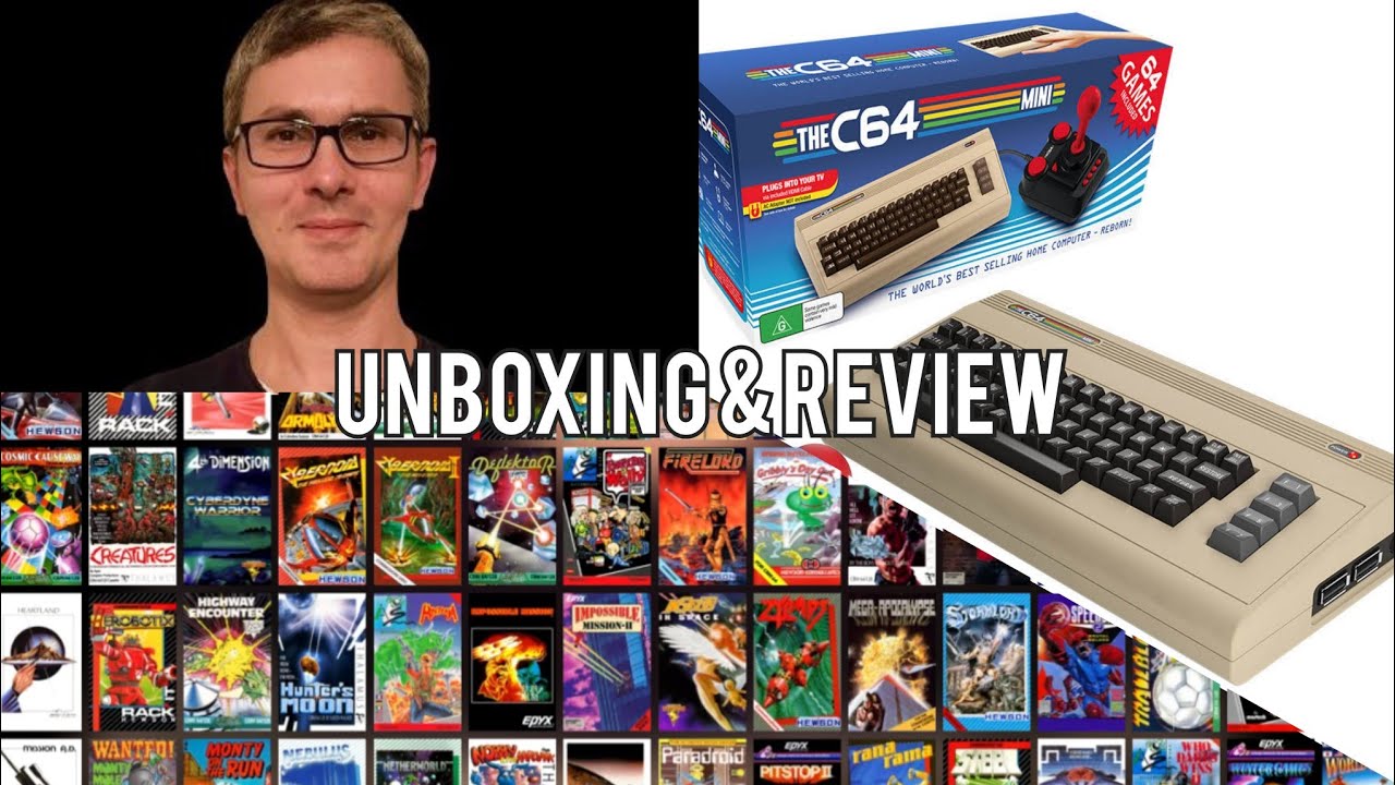 THE C64 MINI (US VERSION) 🕹️Unboxing & Review en Castellano / Español 🕹️