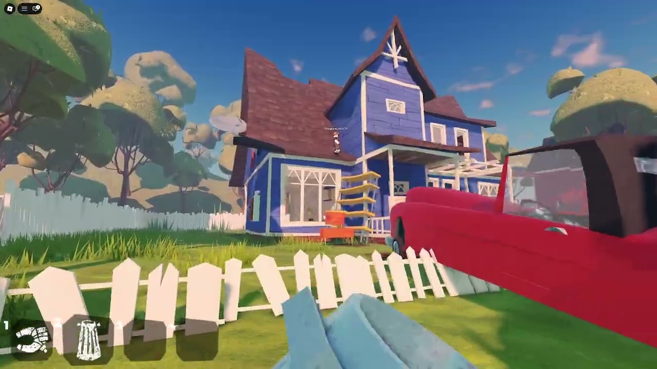me and hudson go BACK to our crazy neighbours house!