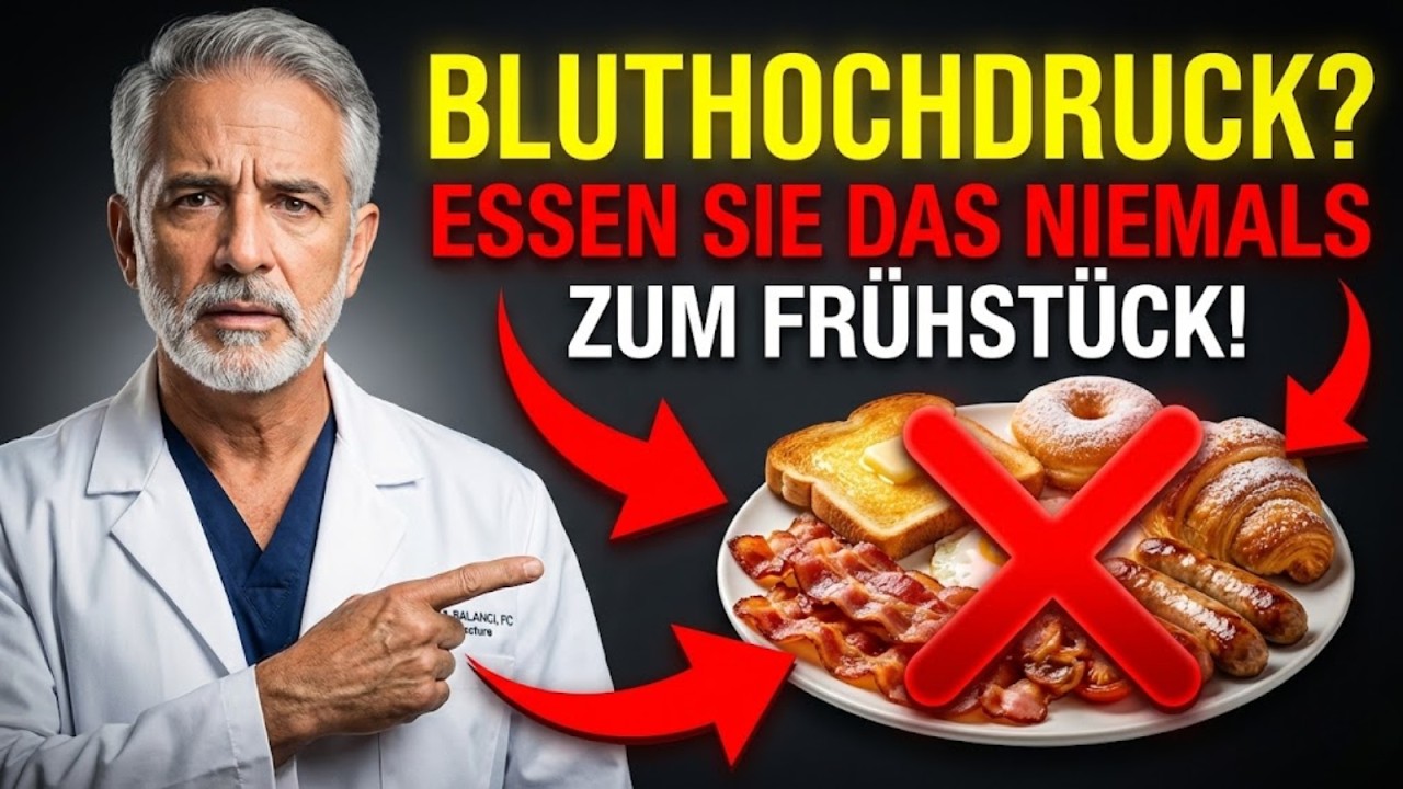 Bluthochdruck Essen Sie DAS niemals zum Frühstück!