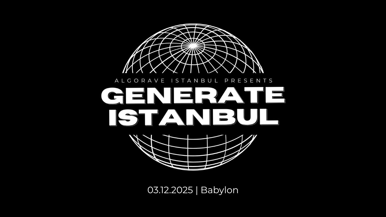 Generate Istanbul Aftermovie | 03.12.2025 at Babylon
