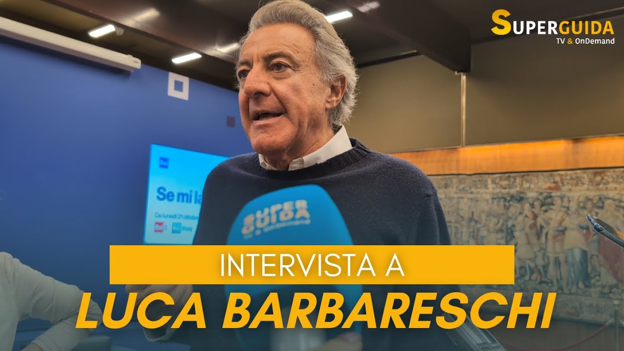 Luca Barbareschi, intervista per il programma 