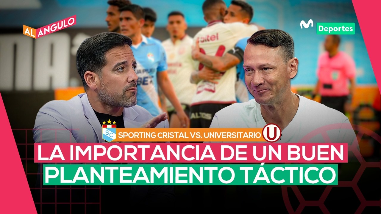 SPORTING CRISTAL 2-2 UNIVERSITARIO: ¿QUÉ ENTRENADOR MARCÓ LA DIFERENCIA EN EL PARTIDO?| AL ÁNGULO 🥅⚽