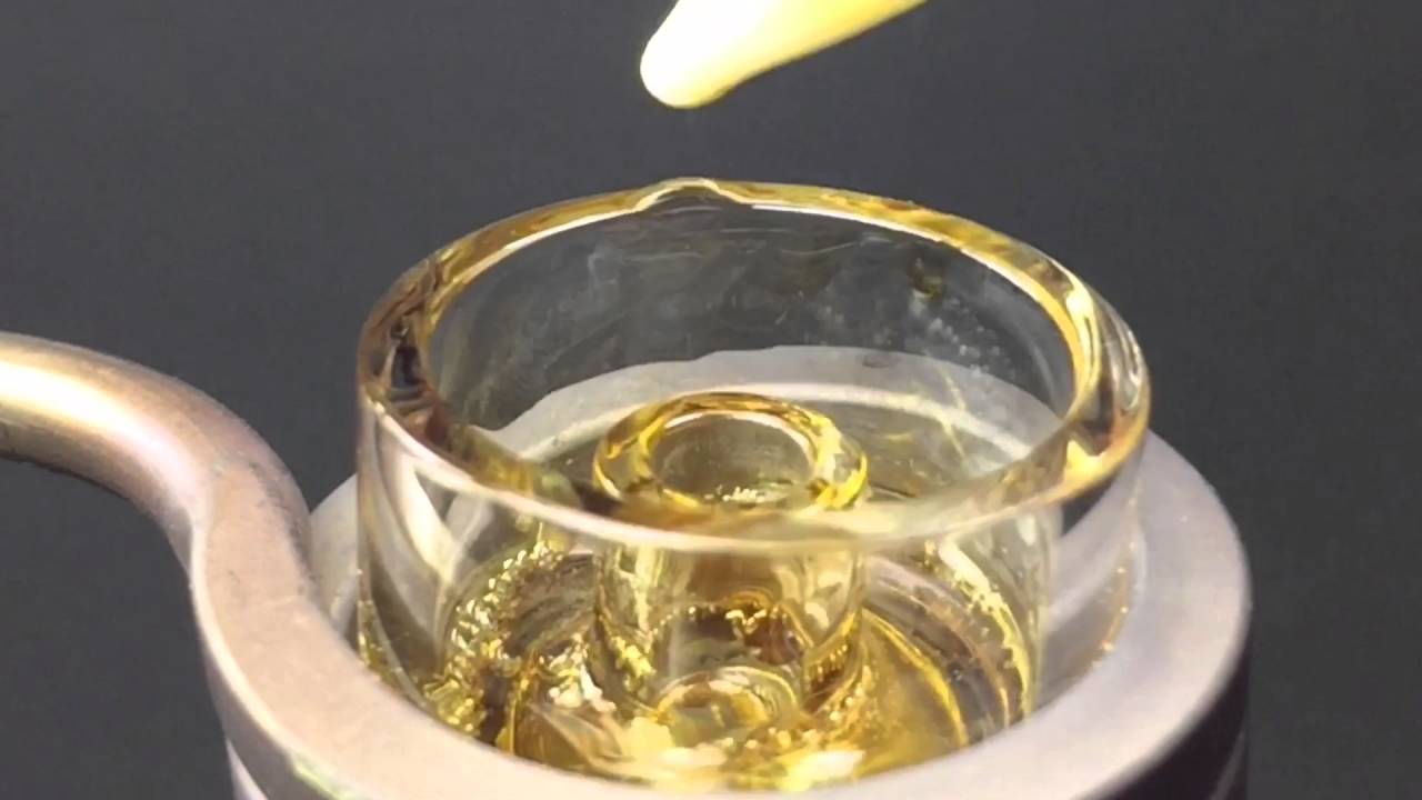 The Most Beautiful Dab Ever! Banana Split Crumble + Raw Clear Concentrate Dabs On An eBoss XL eNail!