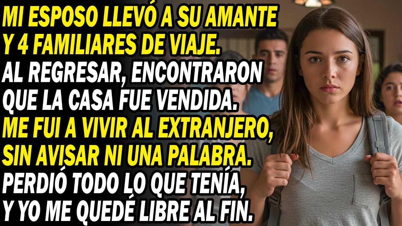 Mi Esposo Llevó A Su Amante Y 4 Familiares De Viaje, Al Regresar Se Sorprendieron Al Ver Qué Pasó..