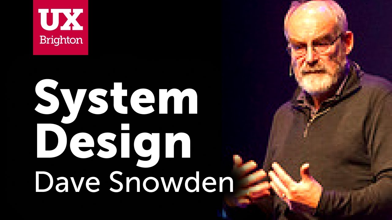 Complexity, Abstraction & Abduction – Dave Snowden at UX Brighton 2016