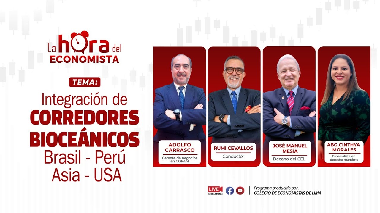 INTEGRACIÓN DE CORREDORES  BIOCEÁNICOS BRASIL - PERÚ - ASIA - USA