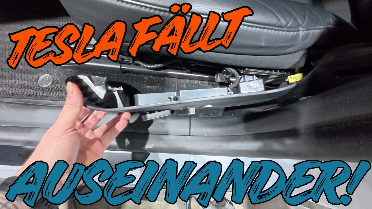 Rückbau von Ausstattung und haufenweise SCHÄDEN im Tesla! 🔧🚨 
