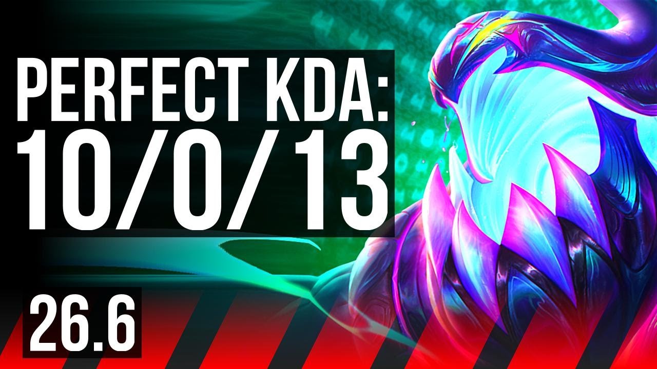 ZAC vs ZOE (TOP) | Perfect KDA: 10/0/13 | NA Challenger | 26.6