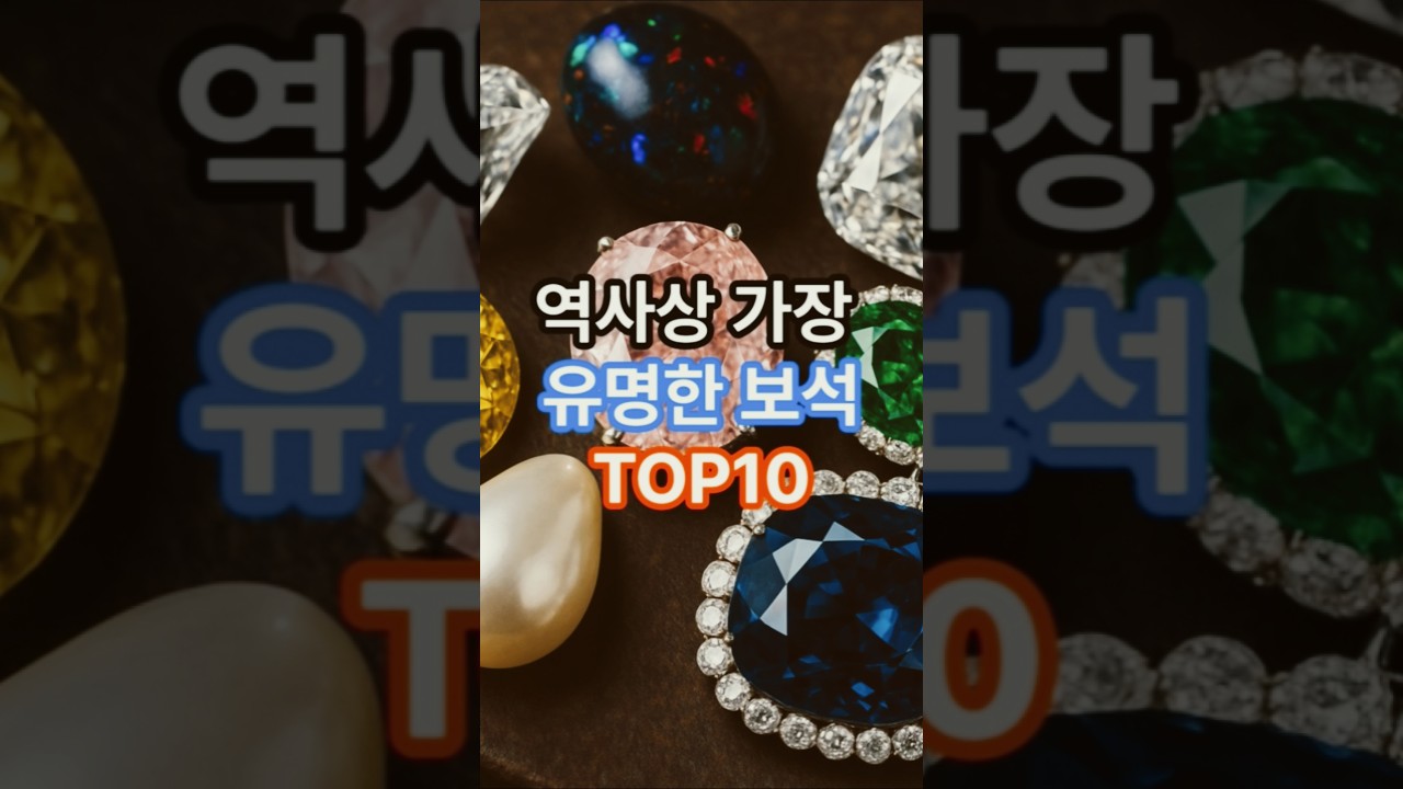 역사상 가장  유명한 보석 TOP 10