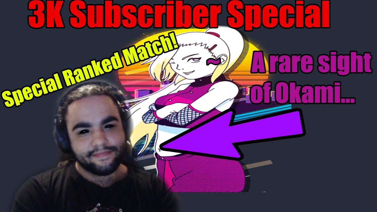 3K Special! | PoisonedOkami Exposed?! | Special Ranked Match! - Naruto Storm 4
