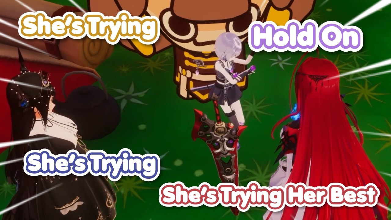 Biboo Struggles to Unsheathe Her Sword in Front of Everyone and It&rsquo;s Hilarious