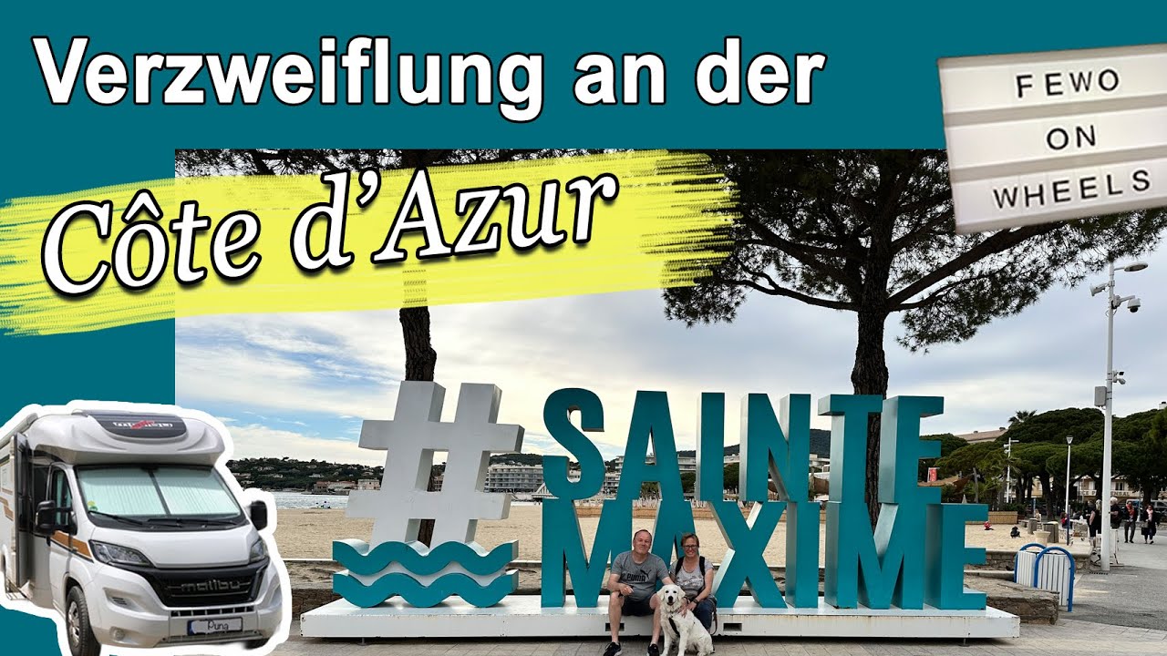 Wohnmobil-Reise durch Südfrankreich - Route entlang der Côte d’Azur