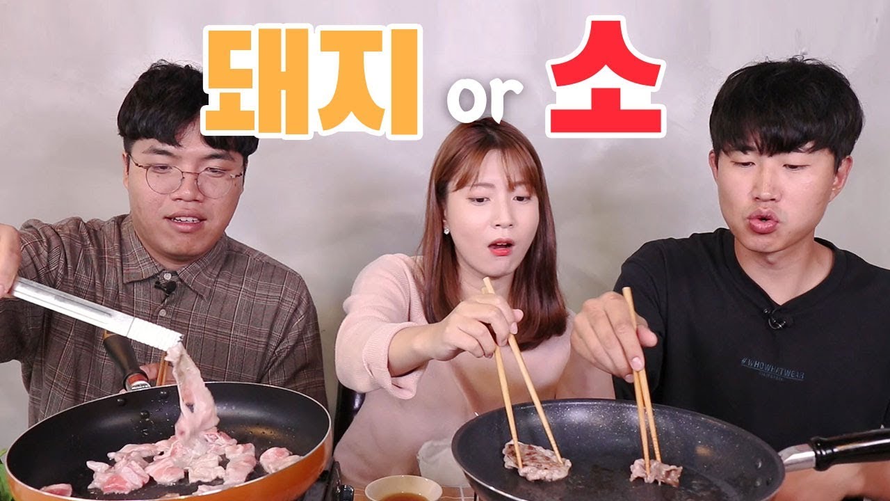 소고기파 vs 돼지고기파! 오로지 하나만 먹을수 있다면 닥전, 닥후?