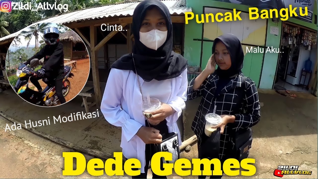 Vlog pertama kali gombalin dede gemes