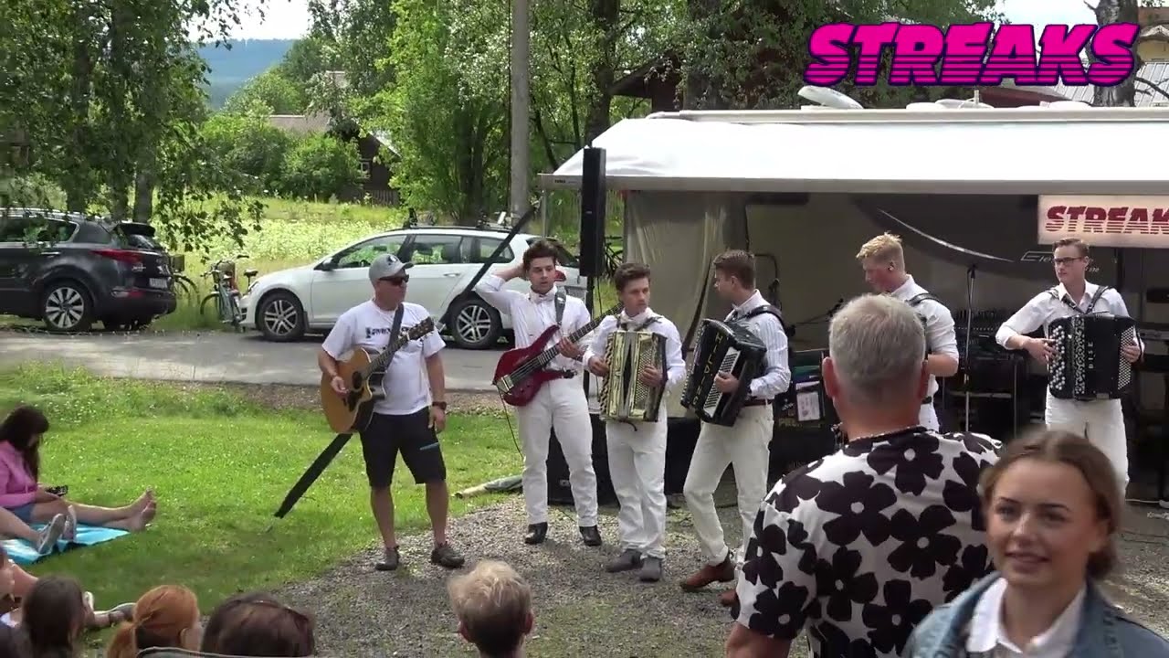 STREAKS bjuder på Dragspelsmusik på Jannez-Festen 2024 i Malung