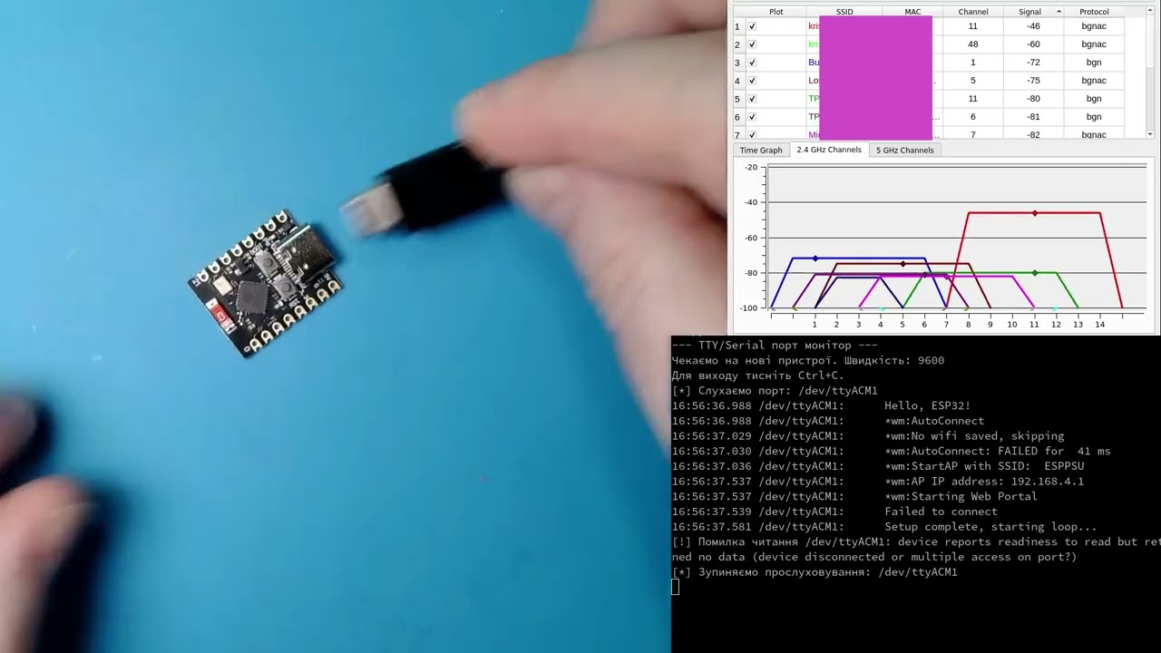 Проблема з Wifi сигналом в ESP32-C3 Supermini