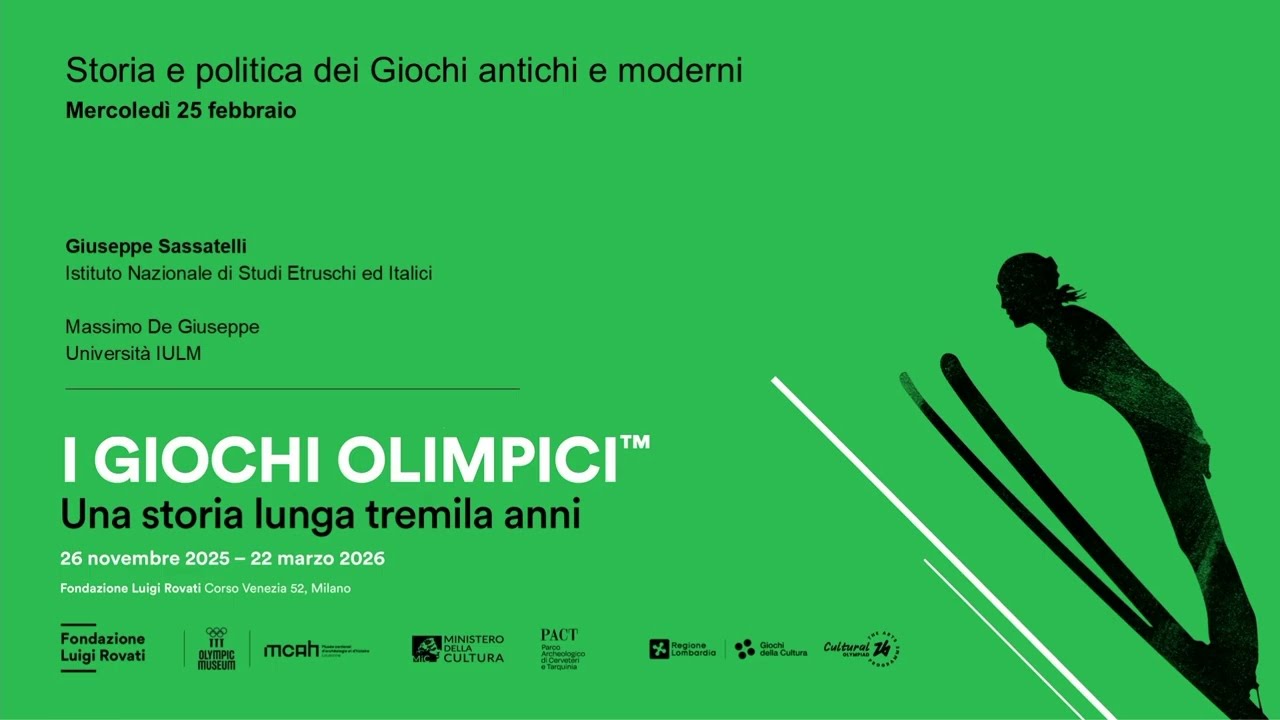 Storia e politica dei Giochi antichi e moderni