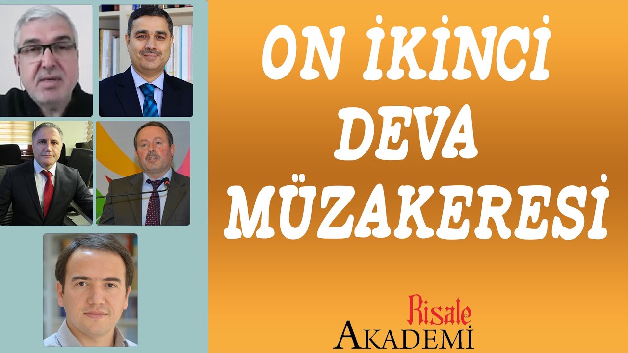 HASTALAR RİSALESİ 12. DEVA MÜZAKERESİ