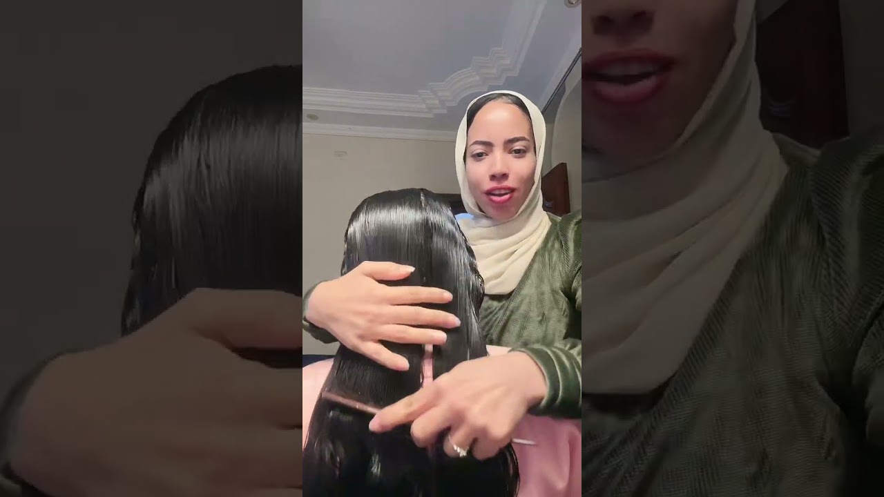 ماسا وتسريحة شعرها 😍