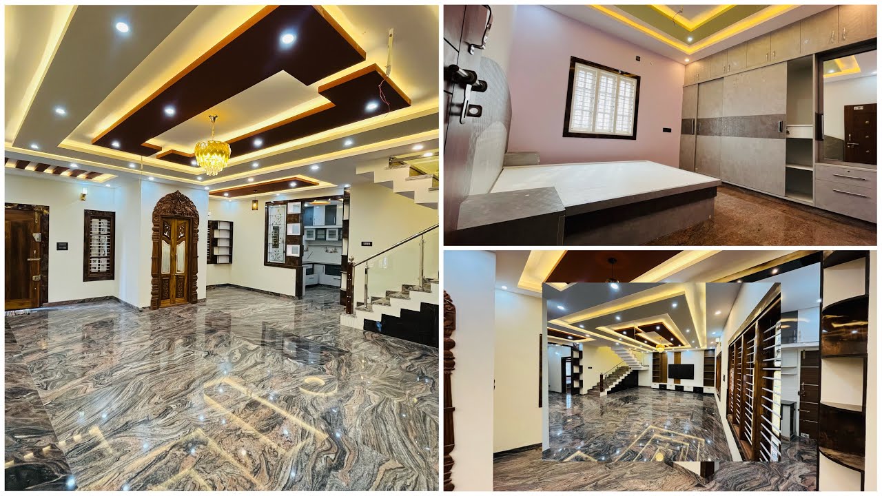 30*40 Dimension New 4BHK Duplex House for sale Bangalore | Vidyaranyapura | MS Palya | 1.55cr (neg)