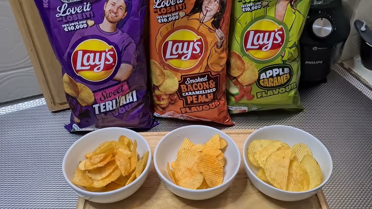 Taste test en review  van 3 nieuwe lay's Chips smaken.Hebben jullie ze al geproeft?