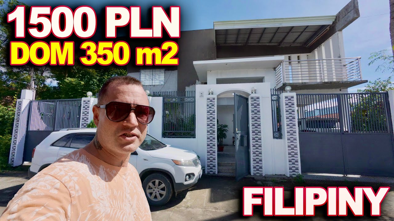 ZA ILE MOŻNA WYNAJĄĆ DUŻY DOM NA FILIPINACH...