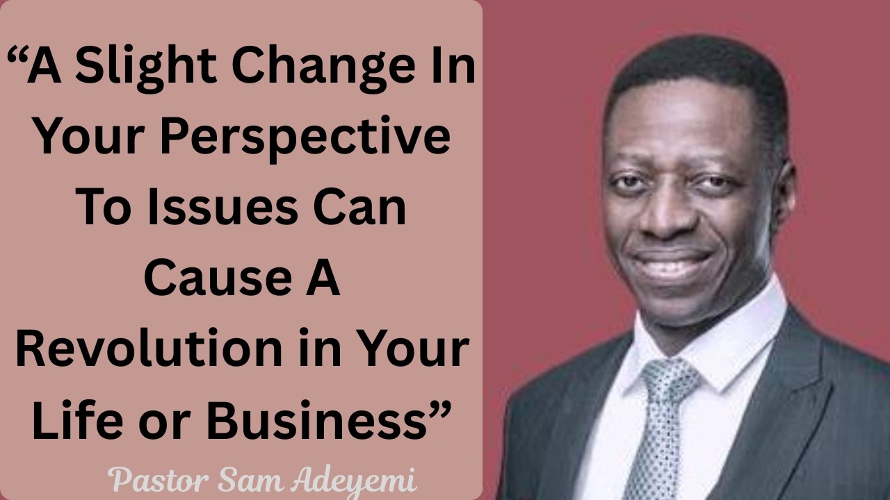 Personal and Business Success Secrets | Solving  Critical Problems | Pst. Sam Adeyemi