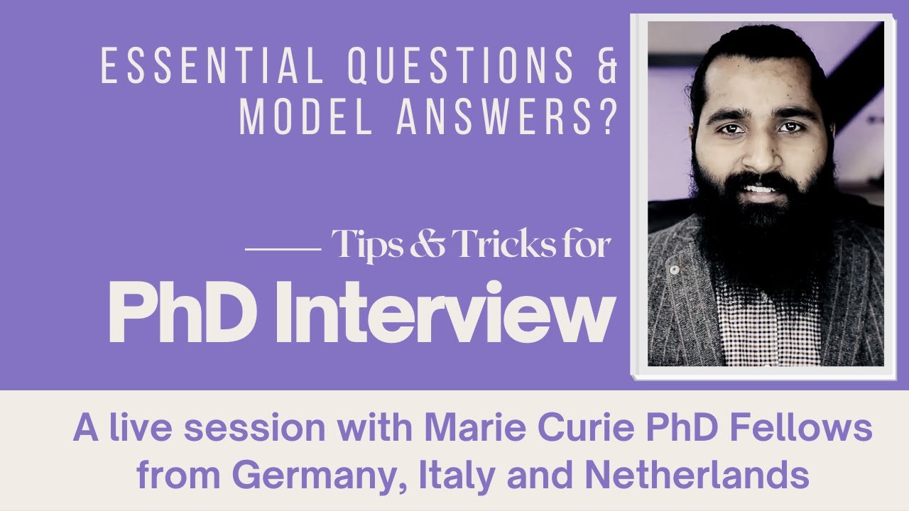 PhD Interview questions & Answers | in Urdu (A Marie Curie PhD Case Study of Guests)