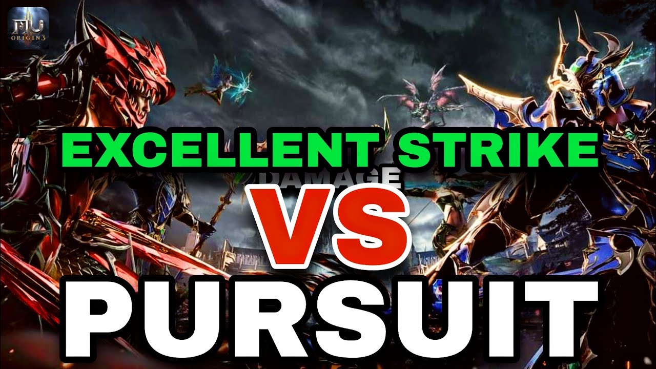 MU ORIGIN 3 ASIA - EXCELLENT STRIKE VS. PURSUIT DMG, PVE TEST.