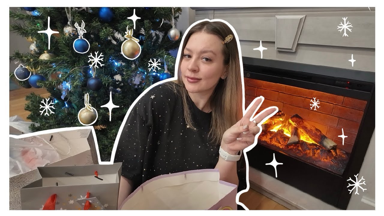 РАСПАКОВКА НОВОГОДНИХ ПОДАРКОВ 🎁🎄