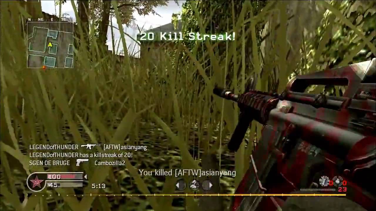 Call of Duty 4 Modern Warfare Gameplay! Flawless FFA on Overgrown (cod4 no commentary)