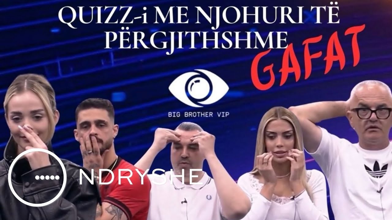 Ç’mendoni për gafat e banorëve të BBVIP?! 