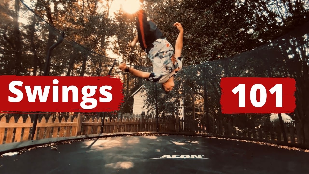 How To Do Swing Tricks On Trampoline For Tricking @ConnorLewis