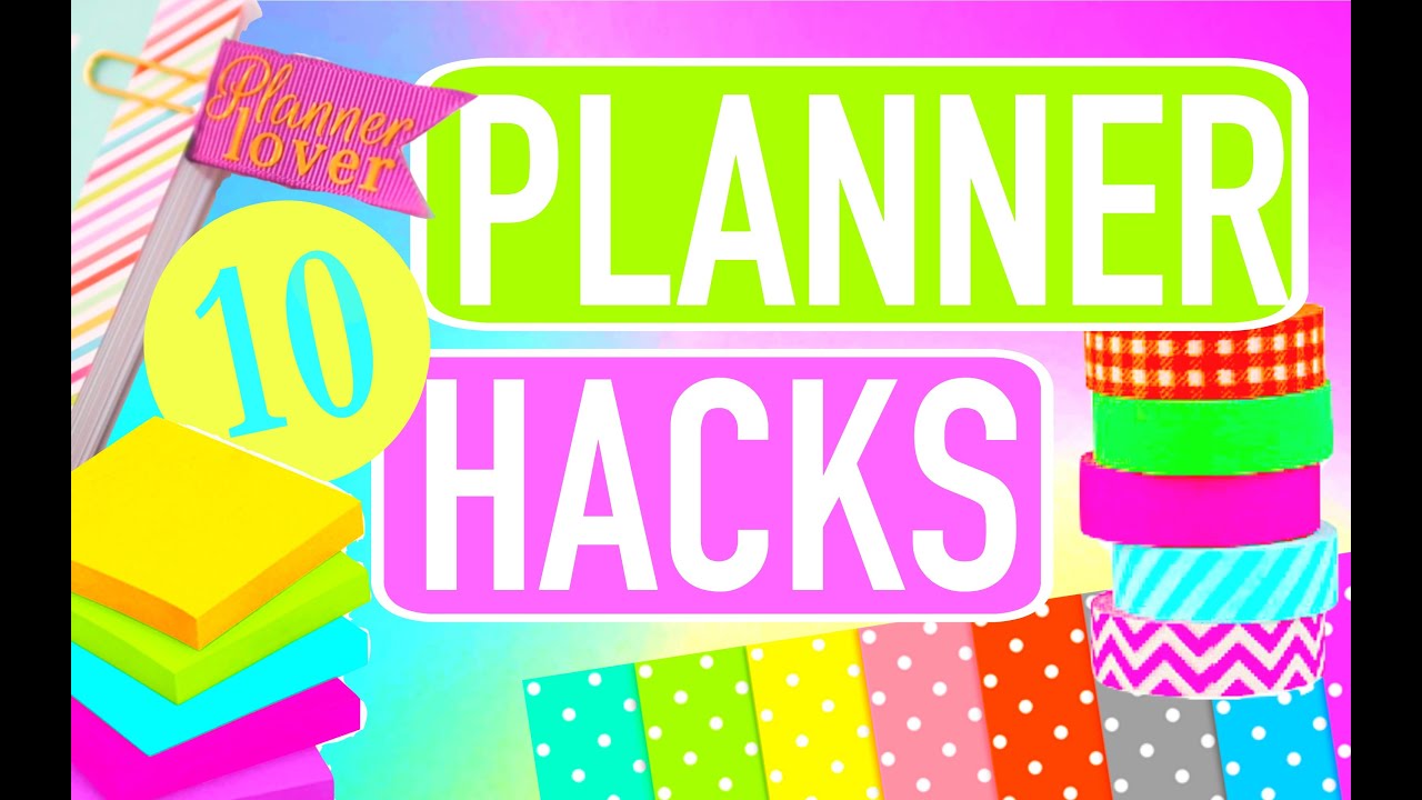 10 Planner Hacks, Tips & Essentials | Paris & Roxy