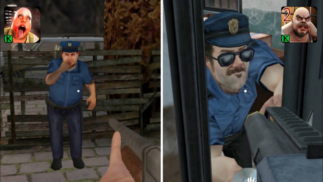 Shooting Andrew In Mr Meat vs Shooting Andrew In Mr Meat 2 || Mr Meat vs Mr Meat 2- Shooting Andrew