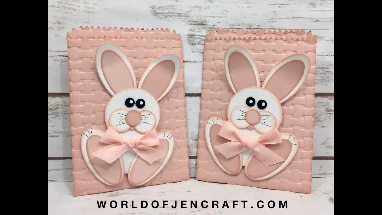 Stampin' Up! - Easter Bunny Punch Art Treat Bag