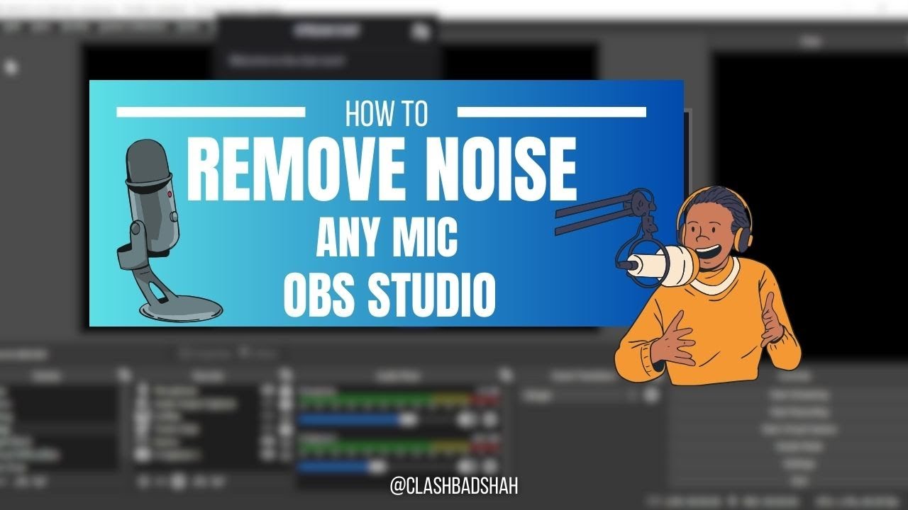 How to Remove Background Noise in OBS Studio | OBS me Mic ki Noise kaise Clear kare?