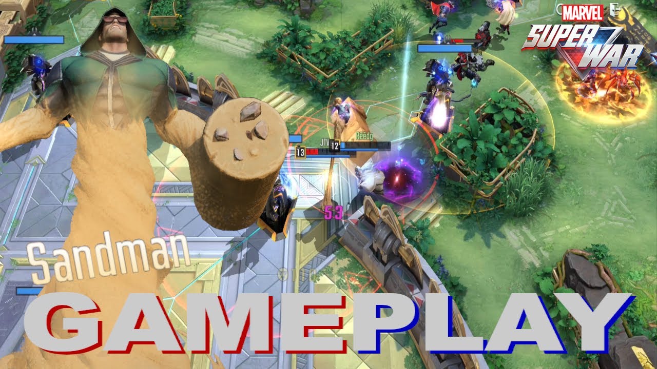 MARVEL Super War: Sandman Gameplay
