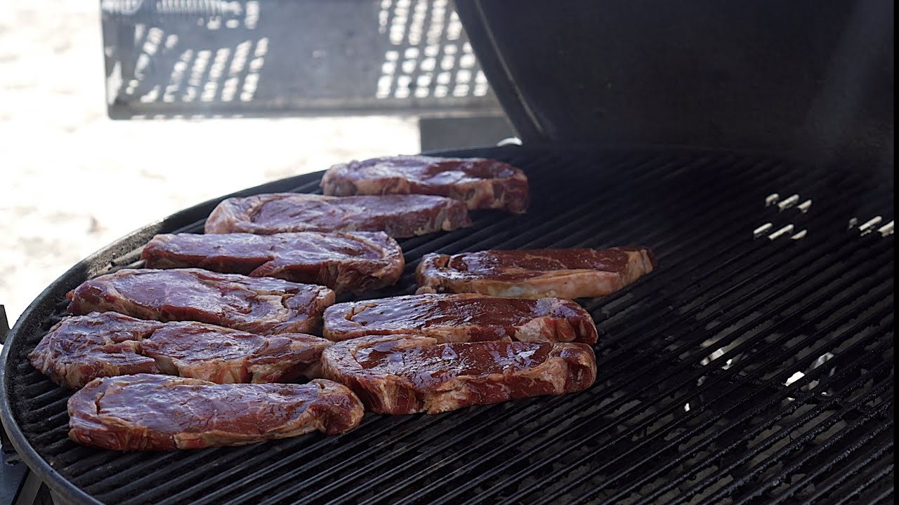 Ribeye Steaks on the Ranch Kettle Grill | Gallup NM | Playground of Dreams