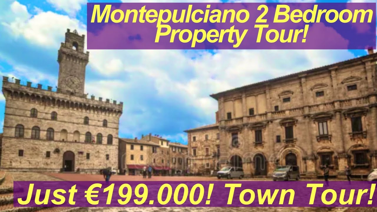 🇮🇹 DIY Dream in Montepulciano: 2-Bedroom Ground Floor Apt for €199K! 🏡💡| Renovation Opportunity🍷